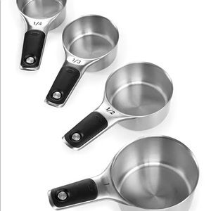 4-Piece Stainless Steel Magnetic Cups